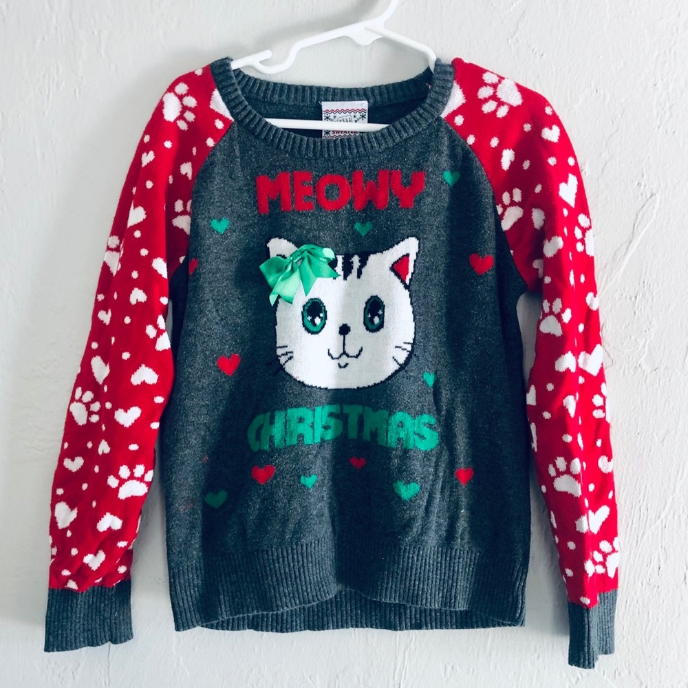 Girls Christmas Sweater